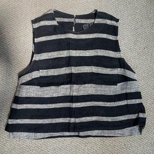 Linen Crop Tank by No. 6 Store